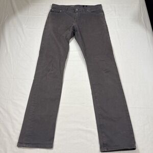 JEANS SLIM AG Adriano Goldschmied Mens 30x32 GRAY The Everett GRAY CASUAL Pants
